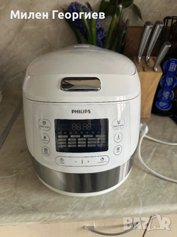 Мултикукър Philips с 19 програми, използвано, снимка 2 - Мултикукъри - 53846014