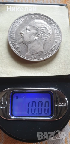 2 лева 1894, снимка 2 - Нумизматика и бонистика - 53507444