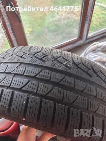Алуминиеви джанти със зимни гуми 