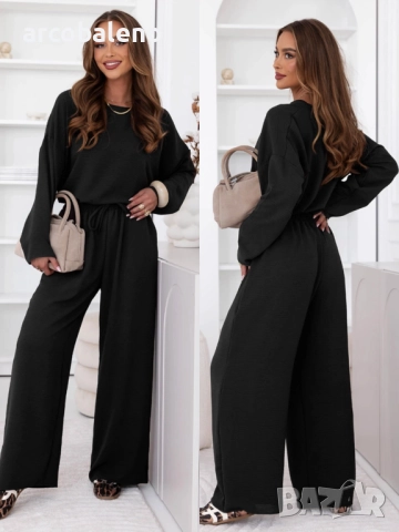 Дамски комплект от блуза и панталони на Shalina, 5цвята , снимка 14 - Комплекти - 52744152