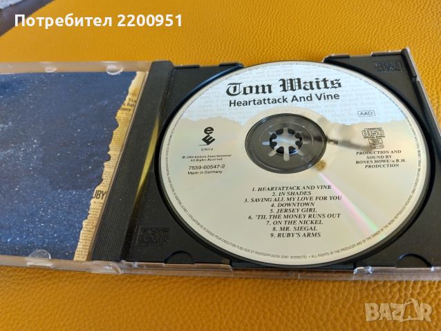 TOM WAITS, снимка 12 - CD дискове - 45406115