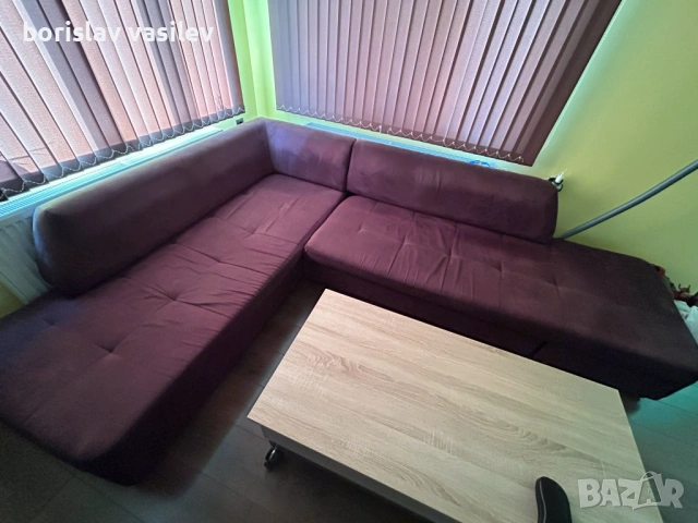 Ъглов диван, снимка 4 - Дивани и мека мебел - 53927366