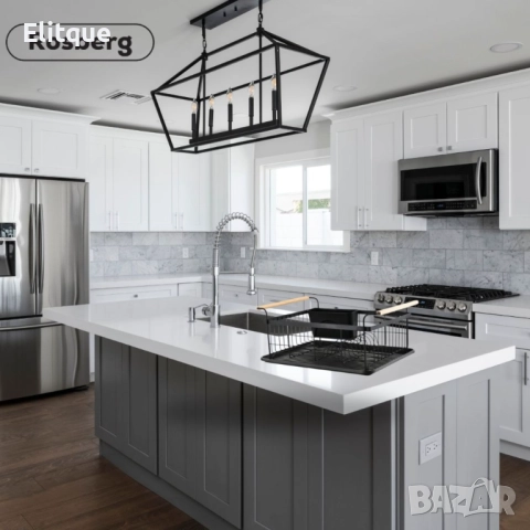 Сушилник за съдове Rosberg, Черен, 1ниво, 44x32x20см., снимка 5 - Други стоки за дома - 52888957