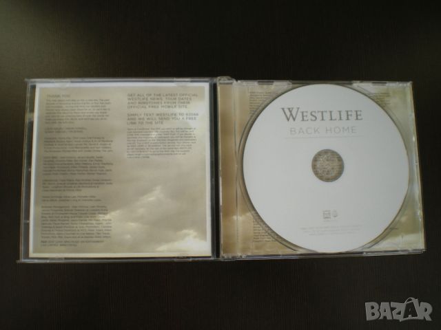 Westlife ‎– Back Home 2007 CD, Album, снимка 2 - CD дискове - 45573708