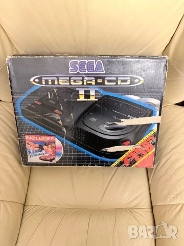 SEGA Mega Drive + Mega-CD II | Пълен комплект | Кутия | Игри, снимка 2 - Други игри и конзоли - 52956573