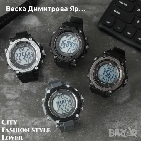 Спортен дигитален мъжки часовник, снимка 2 - Мъжки - 49970464
