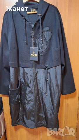 Дамско манто голям размер 