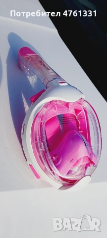 маска с шнорхел, снимка 3 - Водни спортове - 54095266