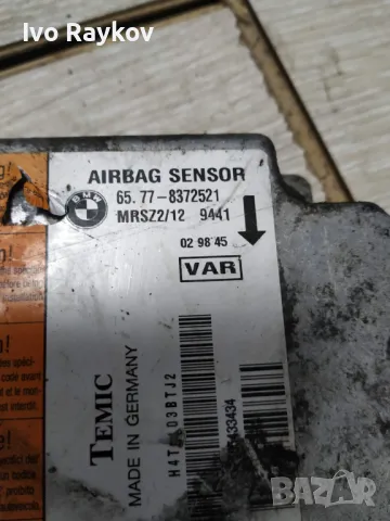 Централа AIRBAG за BMW E39 SRS , 65778372521 , снимка 2 - Части - 48177446