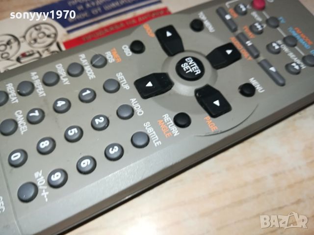 PANASONIC AUDIO REMOTE-SWISS 2304241243, снимка 7 - Аудиосистеми - 45416879