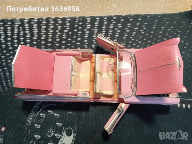 метална количка мащаб 1:12, снимка 1