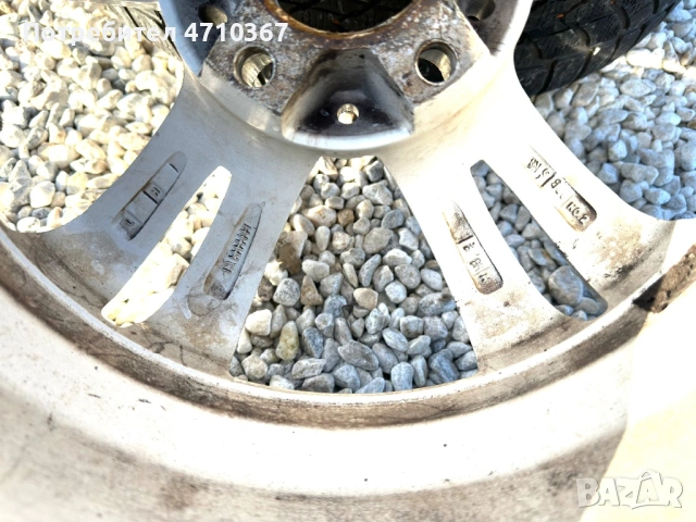 Джанти 17 от Mercedes 5x112, ET 35, 7.5J с гуми 225/60, снимка 8 - Гуми и джанти - 53843650