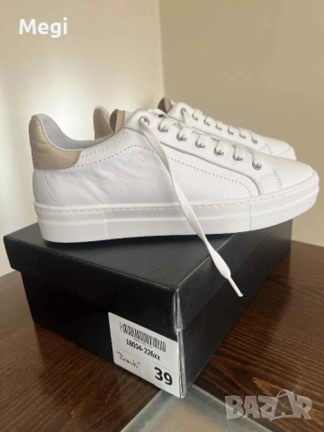 Дамски кецове Bianki - от естествена кожа, снимка 4 - Кецове - 53621470