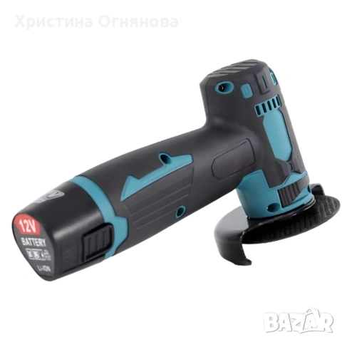Безчетков ъглошлайф 12V - прецизно рязане и шлайфане, снимка 5 - Ъглошлайфи - 53763162