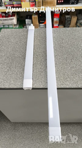 LED slim линейно тяло 18W/36W 6000K 60 см/120 см IP65 Ultra Lux, снимка 1