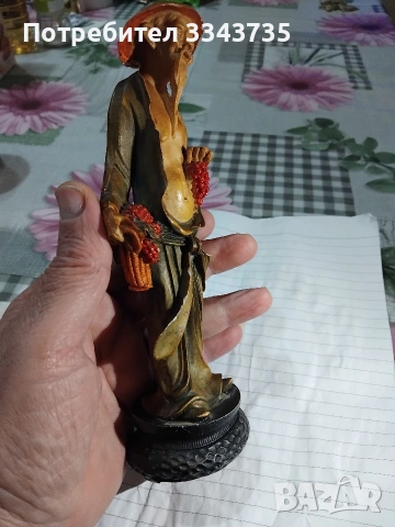Декоративна фигура китайска статуетка на старец. , снимка 2 - Декорация за дома - 53194713
