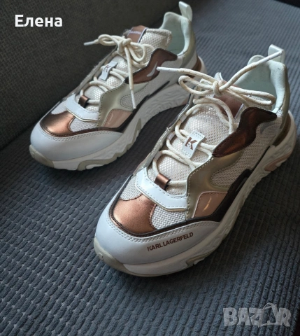 Сникърси Karl lagerfeld , снимка 3 - Маратонки - 53896211