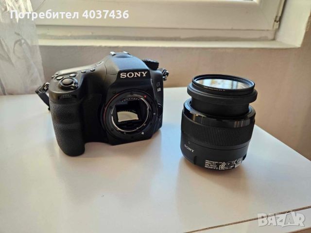 фотоапарат Sony alpha 68 като нов , снимка 6 - Фотоапарати - 45308051