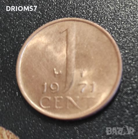 Монети Нидерландия 1 цент (UNC) - 2 бр., 1970-1971 , снимка 4 - Нумизматика и бонистика - 45934105