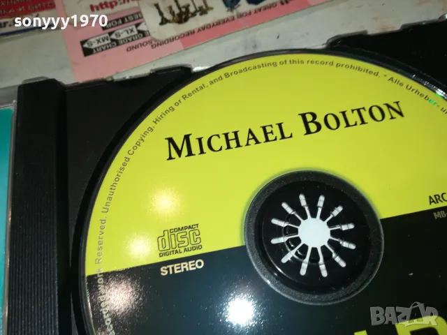 MICHAEL BOLTON CD 0212240942, снимка 6 - CD дискове - 48185749