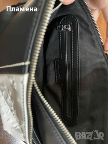 Черно бяла чанта desigual , снимка 6 - Чанти - 51946251