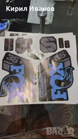 Стикери за вилка FOX 32, FOX 34, FOX 36, FOX 38, снимка 8 - Части за велосипеди - 50367322