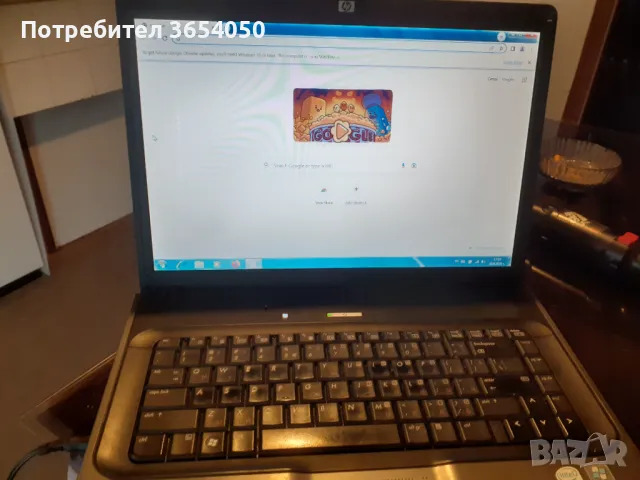 HP 530 работещ , снимка 8 - Лаптопи за дома - 47367660