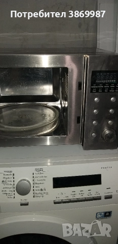 Микровълнова със грил, снимка 5 - Микровълнови - 52690202