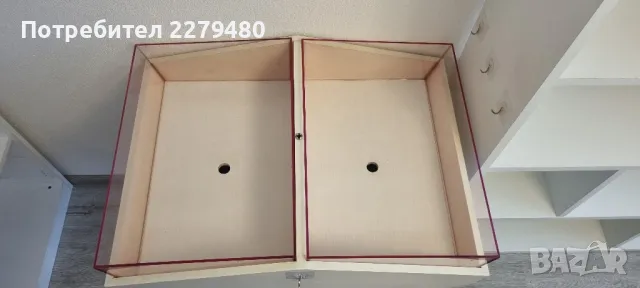 Стелаж Маса двойно дъно , снимка 2 - Стелажи и щандове - 49258084