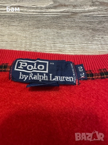 Мъжко!Vintage Polo Ralph Lauren Crewneck размер ХЛ, снимка 5 - Блузи - 52617278