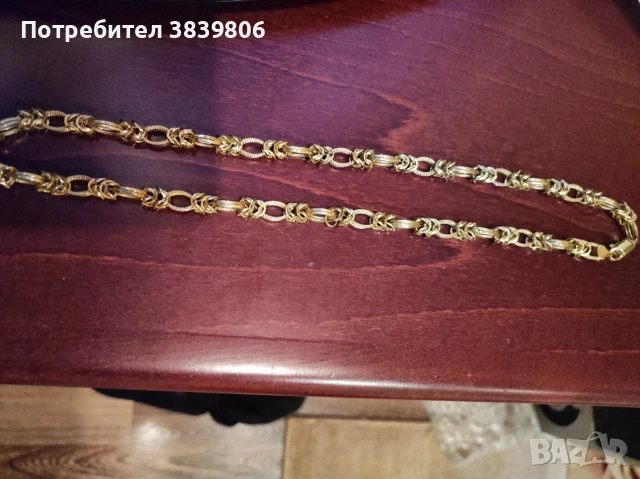 златен ланец.....21,44 грама, снимка 5 - Колиета, медальони, синджири - 53662201
