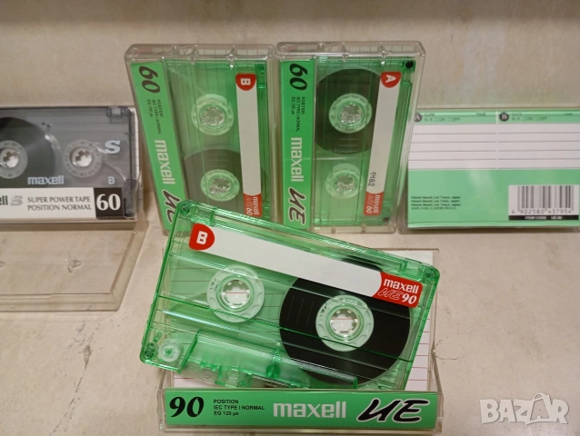 FUJI DR 60/DR II 90/FR 60/Raks DX 60/90AGFA Ferrocollor 60 / 60+6/JVC FI S 90/ AFI 60/Maxell UE90/60, снимка 5 - Аудио касети - 54228981
