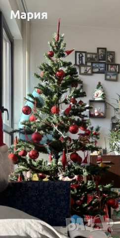 Коледна елха 190 см в зелено