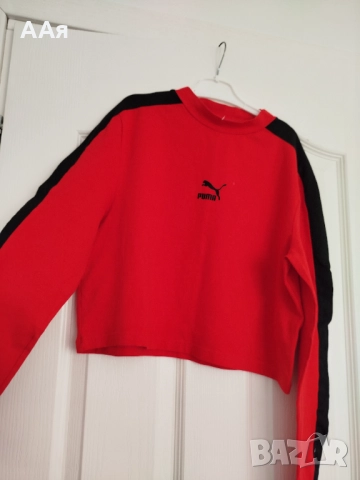 Дамска блуза Puma, снимка 3 - Блузи с дълъг ръкав и пуловери - 52238775