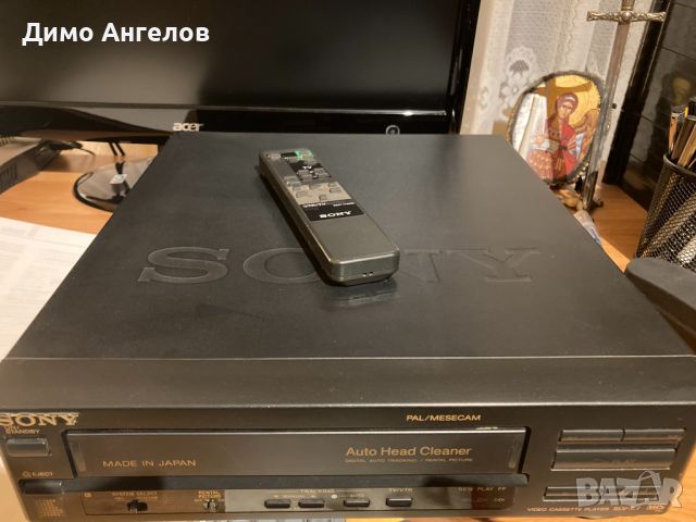 VHS Video Cassette Player Sony SLV-X7, снимка 4 - Плейъри, домашно кино, прожектори - 45798631