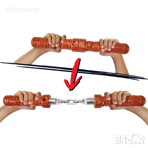 TMNT Костенурка Нинджа Оръжие с маска Blister, снимка 7 - Други - 53897755