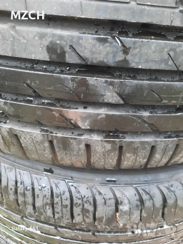 тенекиени джанти с гуми летни , снимка 5 - Гуми и джанти - 54059866