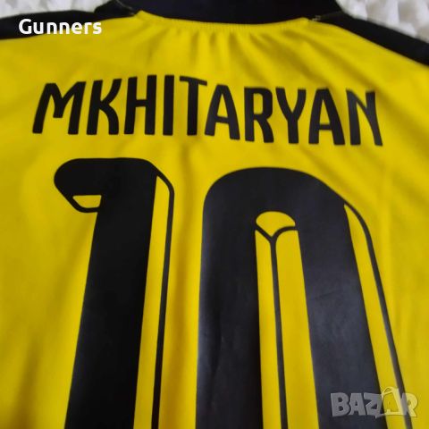 Borussia Dortmund 15/16 Home Shirt #10 Mkhitaryan, снимка 4 - Спортни дрехи, екипи - 46354381