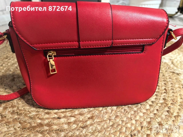Дамска чанта /клъч червена, снимка 3 - Чанти - 53170629