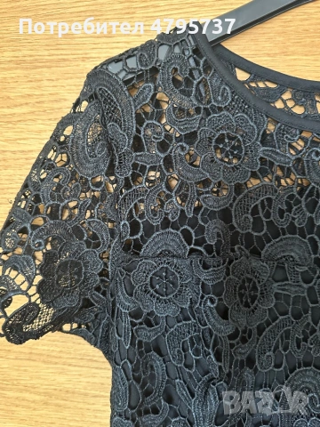 Дантелена рокля, снимка 5 - Рокли - 54193925