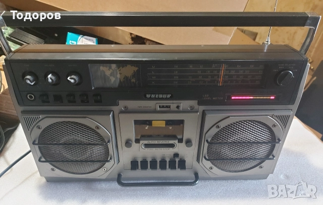 Unisef TU-7000 Auto Reverse Radio Cassette Recorder , снимка 18 - Радиокасетофони, транзистори - 51541510