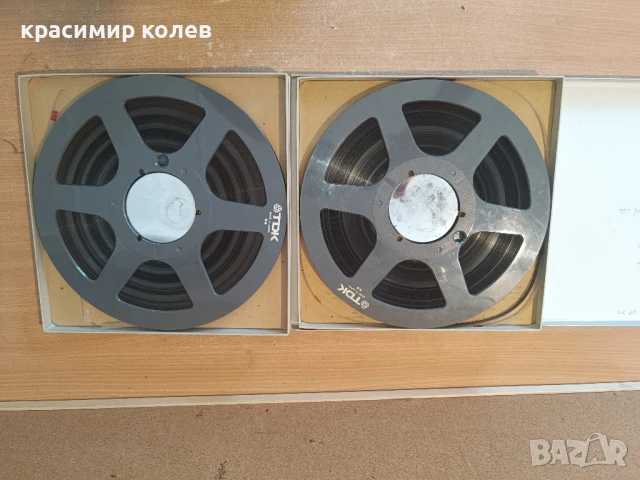 оригинални пластмасови ролки с ленти "TDK, MAXELL,REVOX"/26 см./, снимка 9 - Декове - 50521613