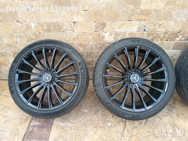Джанти Mercedes 20" 5x112 с гуми Мишелин, снимка 3 - Гуми и джанти - 54086739
