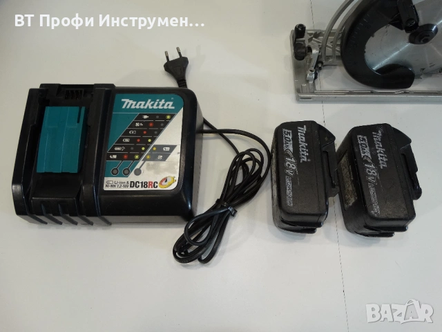 Makita DHS 630 - Акумулаторен циркуляр, снимка 8 - Триони и циркуляри - 53980223