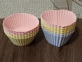 Комплект силиконови форми за мъфини., снимка 1