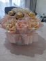 Кутии със сатенени рози и бонбони , снимка 12