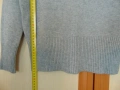 Нова Дамска Блуза Състав Памук Кашмир Ангора Сива, снимка 2