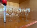 Кристални чаши за ракия, снимка 1 - Чаши - 45835377
