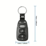 Кутийка за дистанционно с 2 бутона за Hyundai, Elantra, Sonata, Santa FE и др., снимка 3