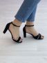 Модерна елегантност: Стилни дамски сандали за безупречен външен вид Бяло и черно 36-41, снимка 4
